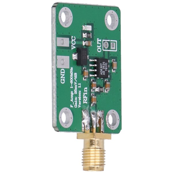 AD8307 Detektormodul RF Signalstyrkemätare Logaritmisk Detekteringskomponent 1‑600MHz