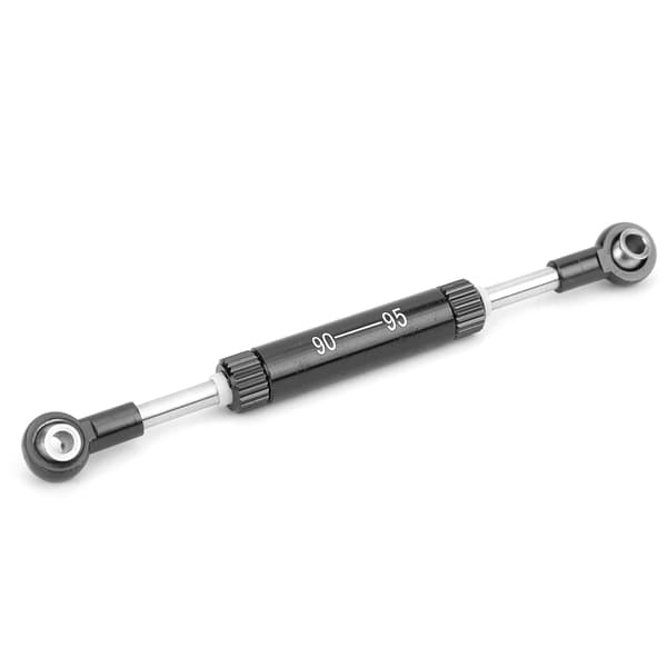 Justerbar Servos Trækstang - Styrestangs Tilbehør til SCX10 D90 1/10 RC Bil (90-95mm)