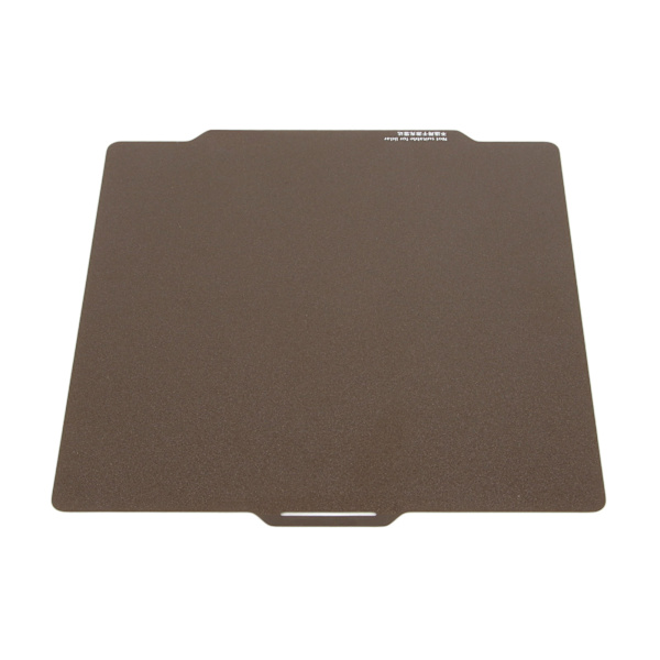 3D-skriver byggeplate 10,9 tommer lang 10,1 tommer bred dobbeltsidig PEI pulverisert stålplate for Bambu X1/P1P erstatning