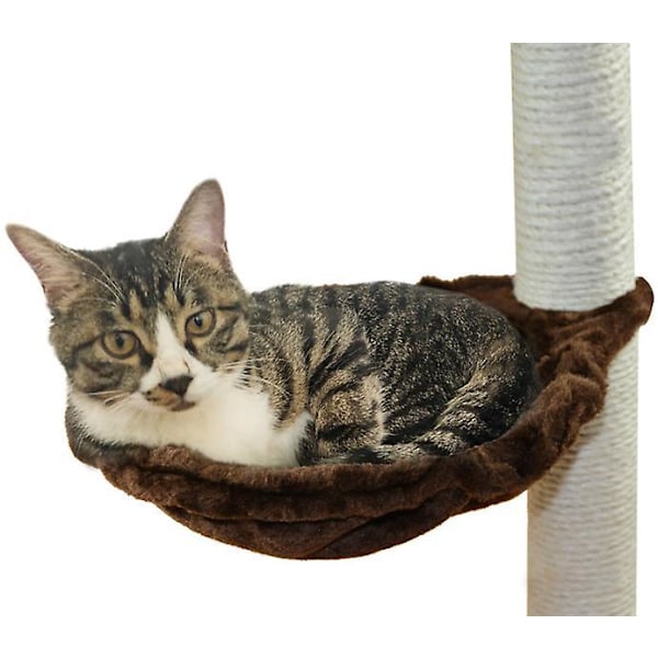 Kattbädd - Tillbehör för klösstolpe, Beige, diameter 35cm