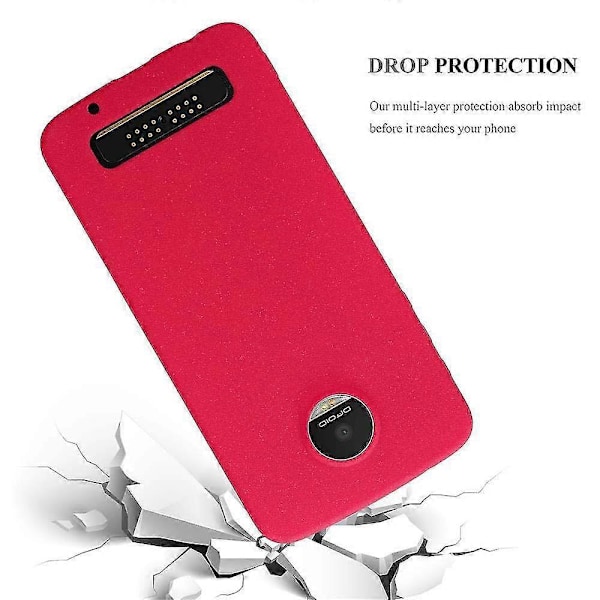 Matt TPU-kotelo Motorola MOTO Z PLAY - Puhelinkuori DARKBLUEFROST
