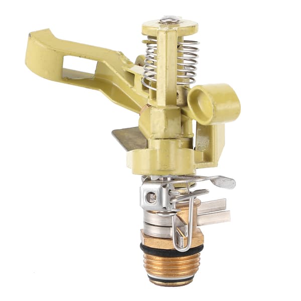 Utvendig gjenge G1/2 sinklegering sprinkler roterende sprøytedyse for hageplen vanning