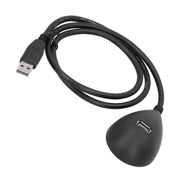 0,8 m USB 3.0 forlengelsesdokkingkabelramme Dockingbasekabel Cradle hann til hunn