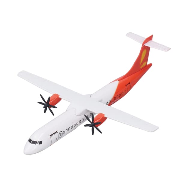 ATR-72 Airliner Model Farvefast Simuleret Udsøgt Højstyrke Legering Flymodel til Hjemmekontor