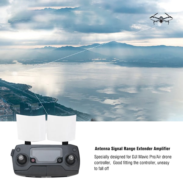 Fjärrkontrollantenn Signal Range Extender Förstärkare För DJI Mavic Pro / Air