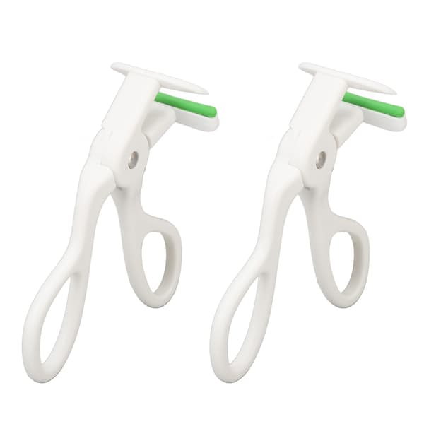 2 st ögonfransböjare Precision Curl Control vidvinkel med påfyllningsdynor Lash Lift Curling Tool med påfyllningsdynor