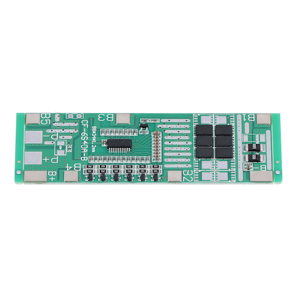 6S 24V20A litiumbatteri-skyddskort BMS-battericellskyddskort med balans