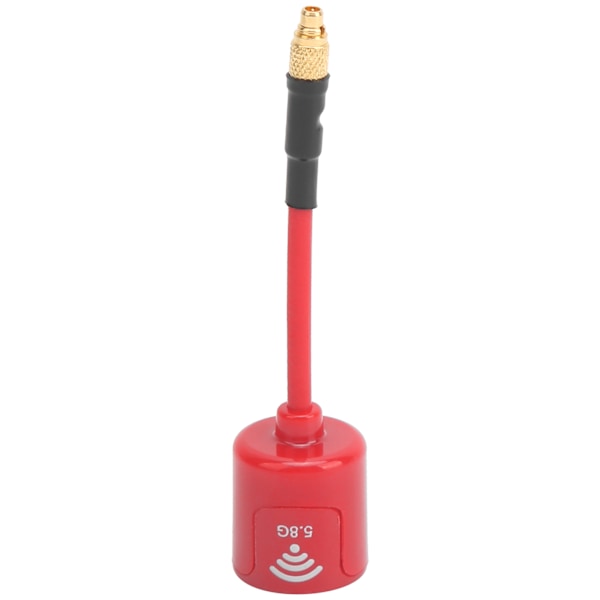 5,8 GHz MMCX 2,8 dBi RHCP høyforsterket lang antenne for FPV Racing Drone RC deler rød rett