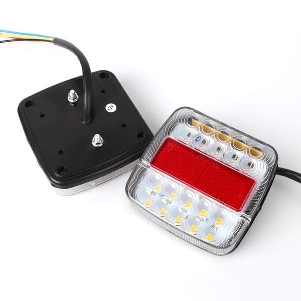 12V LED baklys Stopp Brems Blinklys Lavt strømforbruk Vanntett lastebil baklampe