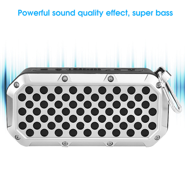 Mini ulkoilmakaiutin Superstrong Subwoofer Matkapuhelin Bluetooth Lisää kortti Pyöräily Kaiutinlaatikko