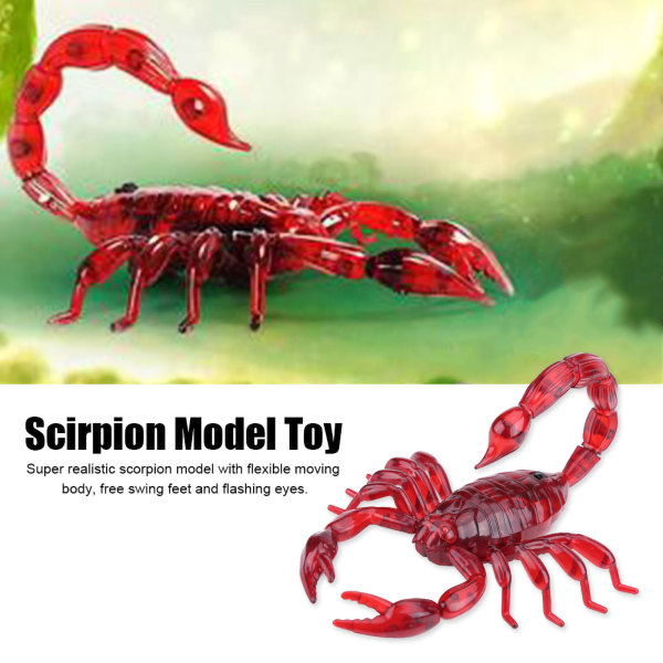 Infraröd fjärrkontroll Scorpion Model Toy RC Animal Julklapp till barn