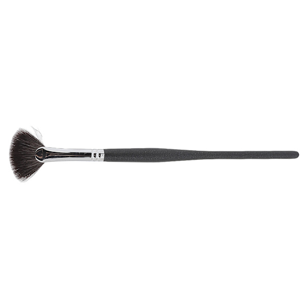 Fan Highlighter Brush Multipurpose Bløde Børster Vifteformet Makeup Brush til Highlighter Blush Løs Pudder