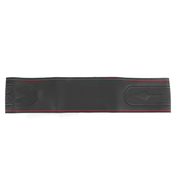 15in Mikrofiber Rattmuff DIY Stygn på Wrap med Nål Tråd Universell Passform för Honda CivicRöd