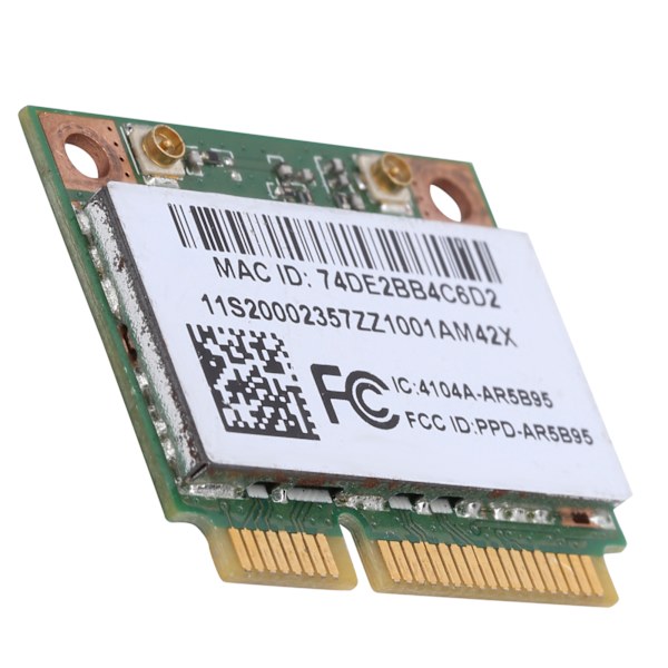 Trådløst netværkskort til HP-computer 150 Mbps 802.11B G/N Half Mini PCI-E-adapter AR5B95