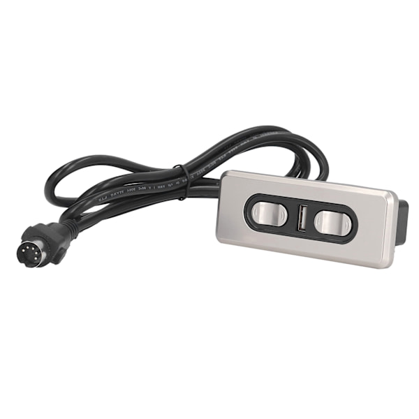 Dubbelmotor 12V/29V elektrisk soffkontroller Liggstolslyftkontroll med USB laddningsport 5P-lyftstolskontrollomkopplare