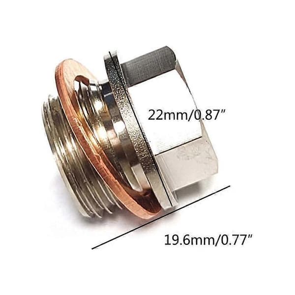 Adapter for trykk- og temperatursensor 1/8\" NPT til M18x1.5 hann M14 2267