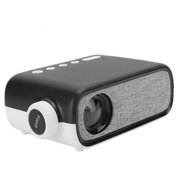 Projektor Mini Hem Mikro Bärbar Smart LCD Display Skärm 480 x 272 YG280 110‑240VUK Plug