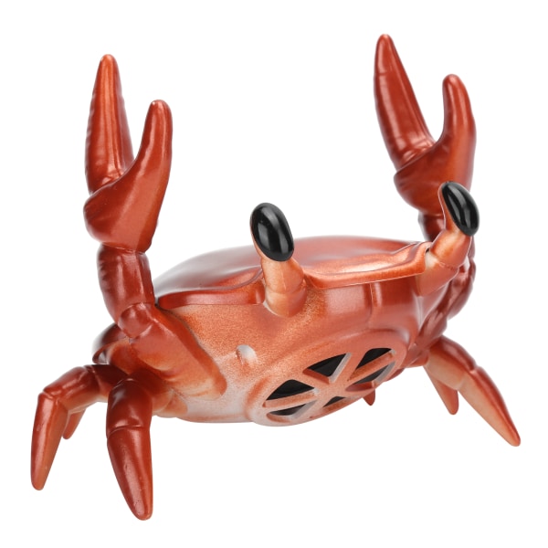 2 in 1 matkapuhelinteline Bluetooth -kaiutin Crab Shape -kiinnike 360 ​​asteen tilaäänikaiutin (punainen)