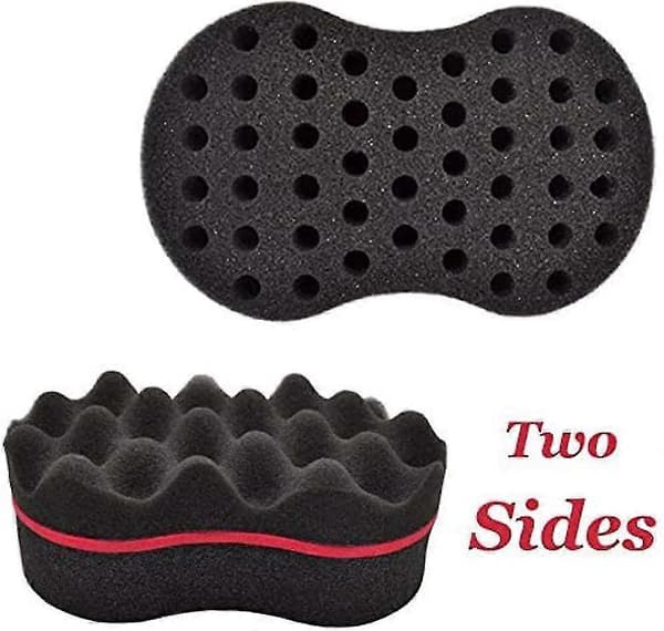 Sponge Brush with Double-Sided Bristle Sponge - Perfect Gift for Beauty Lovers