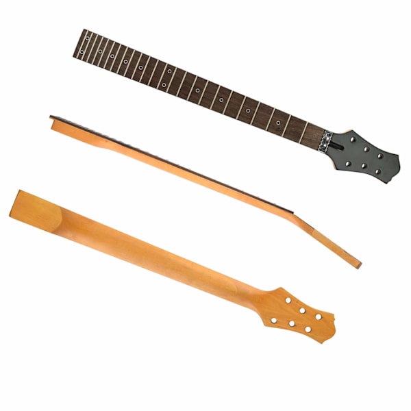 24 Band 25,6 Tums Gitarrhals Matt Lönnhals Rosenträ Greppbräda Gitarrhals LP Gitarrsersättning