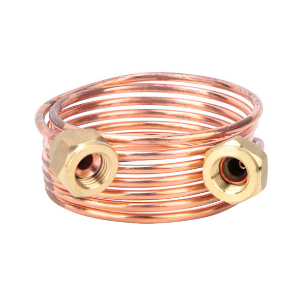 Blødt fleksibelt kobberkapillærrør 2,8 mm G1/4" køledele (1500 mm)