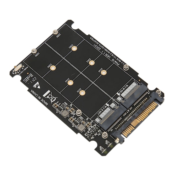NVME U.2 til Combo NGFF M.2 SATA PCIe SSD-adapter 40 Gbps stabil drift SFF8639 SSD-adapter til bundkort
