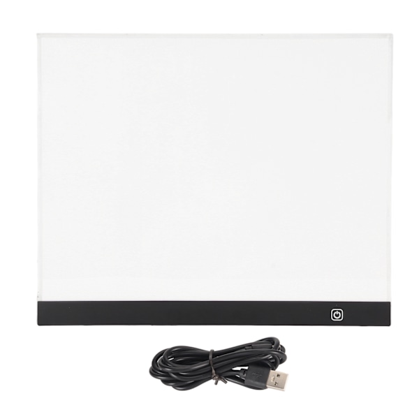 A3 Ljusplatta Touch Control 3 Dimningslägen Micro USB Strömförsörjning Smoothing Light Pad Tracer för Målning Spårning Skissning