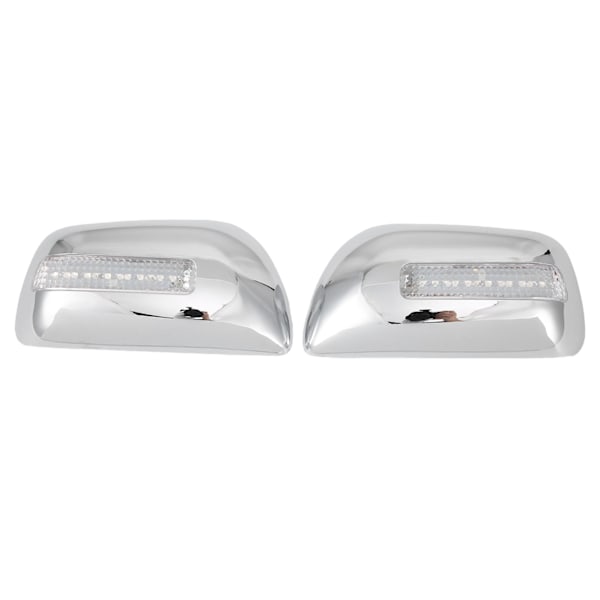 2 st. backspegelskydd, galvaniserade med LED-skydd, passar för RAV4 2001–2005