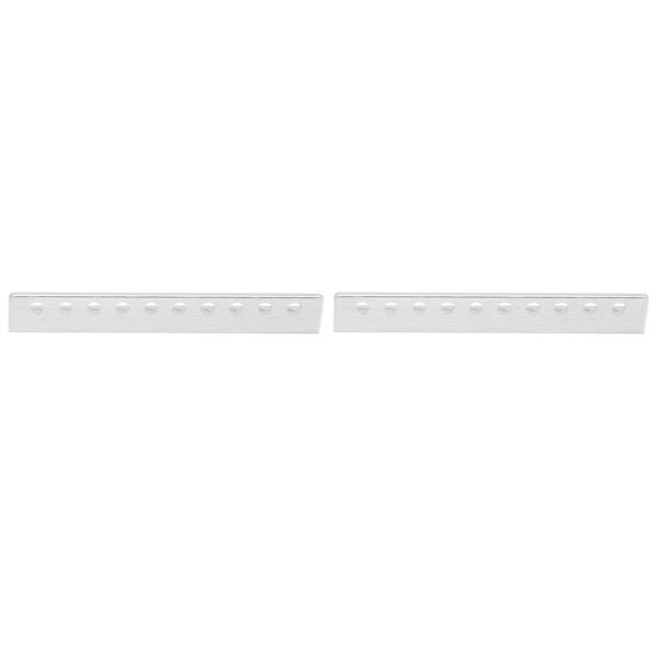 10-reikäinen L-muotoinen palkki alumiini 3103-0010-0088 Teollisuusrobotin lisävaruste 12x12x88mm