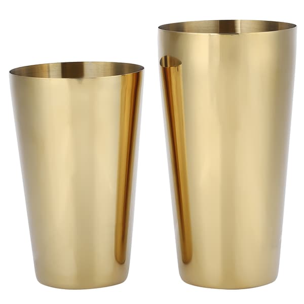 304 rustfritt stål cocktail shaker flaskesett bartender bar tilbehør barware verktøy gull