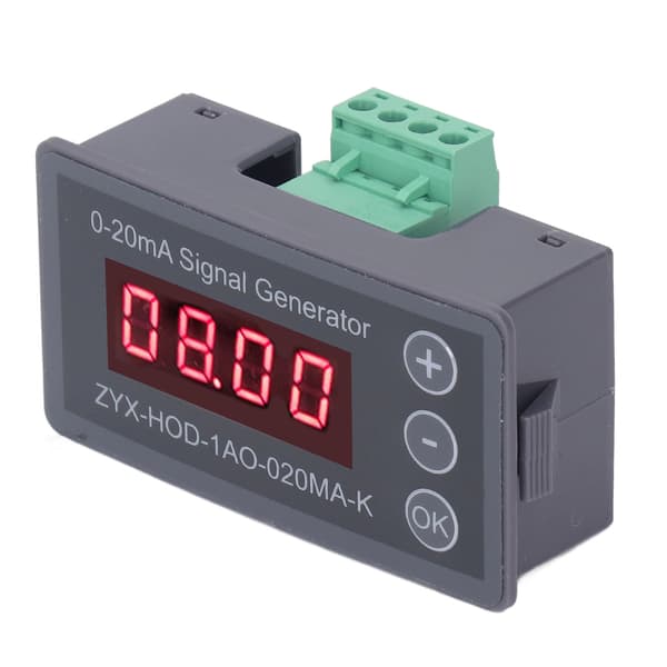 Strömgenerator 0-20mA 1-kanals digital display signalgenerator för testning