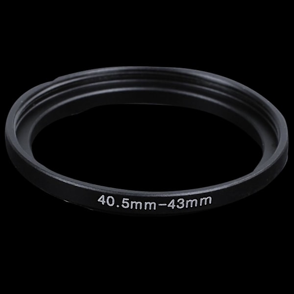 Kamera 40,5 mm - 43 mm Metallinen Step Up -rengasadapteri