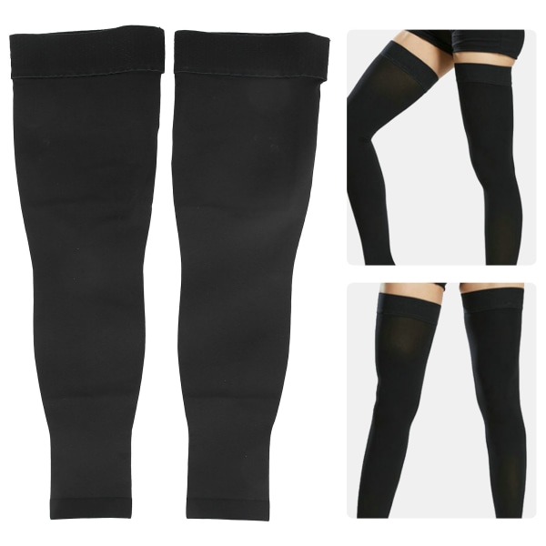 Ankellængde kompressionsstrømper Elastic Light Pressure Strømper til Varicose VeinsXL