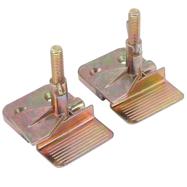 2 st/set Silkscreentryckning Metallfjärilsgångjärnsklämma DIY Hobbyverktyg