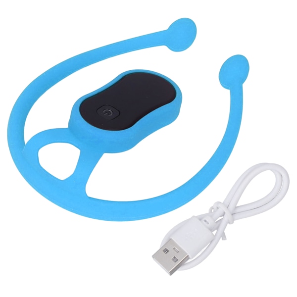 Smart Posture Corrector Vibration Remind Hunchback Prevention Neck Hanging Posture Correction Device Blue