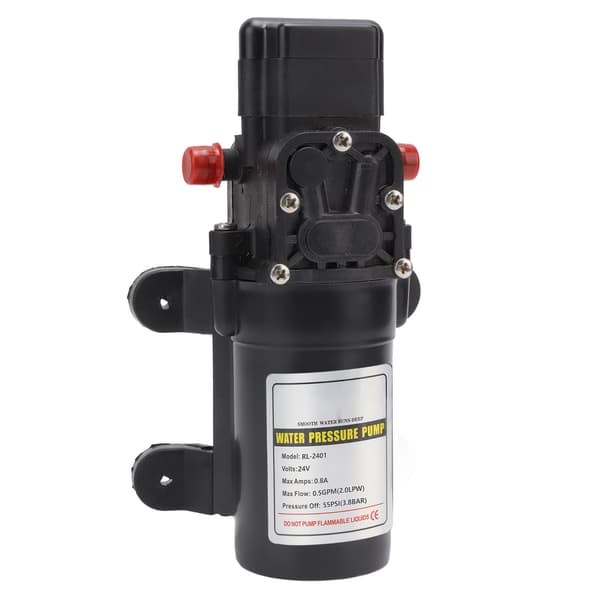 Vattentrycksmembranpump självsugande membranpump högtrycksvattenpump för utomhusbruk RL 2401 24V
