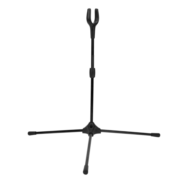 Folding Recurve Bue Stand Holder Bueskydning Lige Bue Stander til Jagt Outdoor Sports Sort