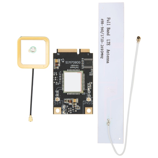 Til LILYGOTTGO PCIE 7080G-modul SIM7080G Chip PCIE-modulkort med LTE-antenne GPS-antenneskruer