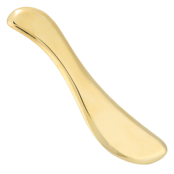 Mässing Skrapbräda Massager Fascia Akupunktsmassage Muskelsmärta Gua Sha Tool