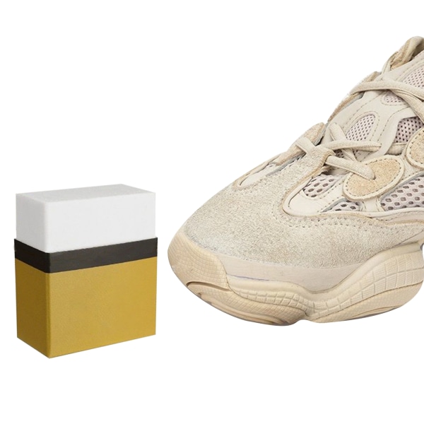Sneaker rengøring viskelæder Bærbar Fjern pletter Multifunktions sko rengøring viskelæder til skoStor terning 86g/3.0oz