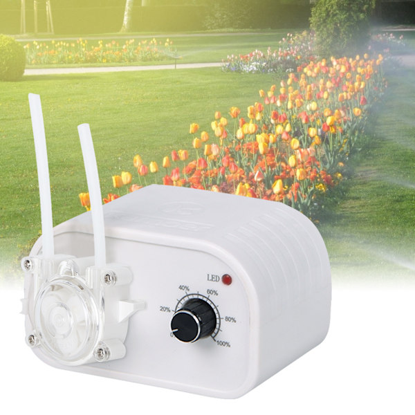 Havepumpe 6V Mini Peristaltisk Væskepumpe DIY Doseringspumpe Slangepumpe til Akvarium Lab Analyse