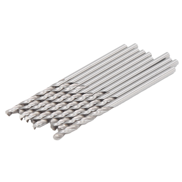 10 st spiralborrset set rakt skaft industritillbehör 1,55 mm