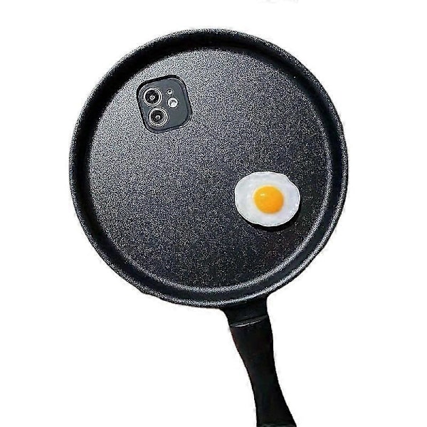 Iphone 14/13/12 Stekte Egg Deksel - Høy Kvalitet og Slitesterk iPhone12Promax