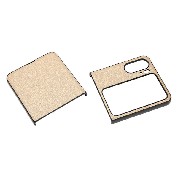 Vikbart phone case Trendigt Bekvämt cover till Oppo Find N2 Flip Gold