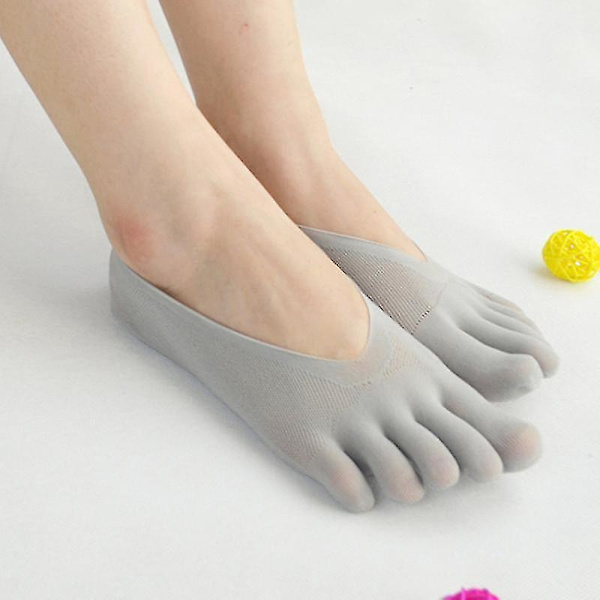 Ultra Low Cut ortopædiske kompressionståstrømper til kvinder med Gel-fane og åndbart design