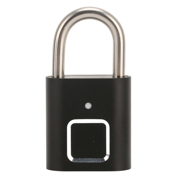 Smart nyckellöst hänglås med fingeravtryck Vattentätt Biometriskt Stöldskydd Uppladdningsbart USB hänglås för ryggsäckar Resväskor