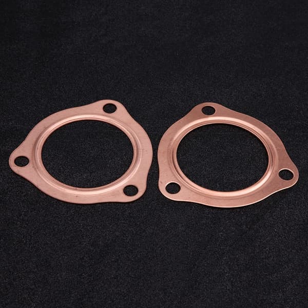 2st 2,5 tum Koppar Header Avgasgrenrör Packningar Återanvändbara för SBC BBC 302 350 454