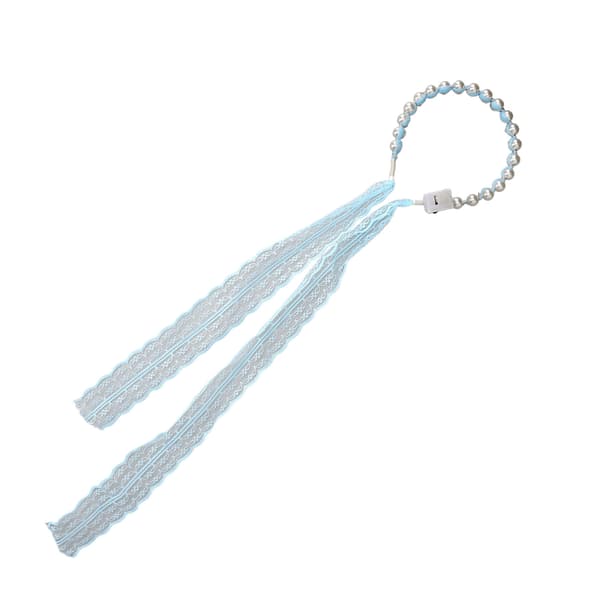 Blonde Lysende Hårbånd Mote Søte Kunstige Perler Lysende Bryllupshodeplagg for Fest