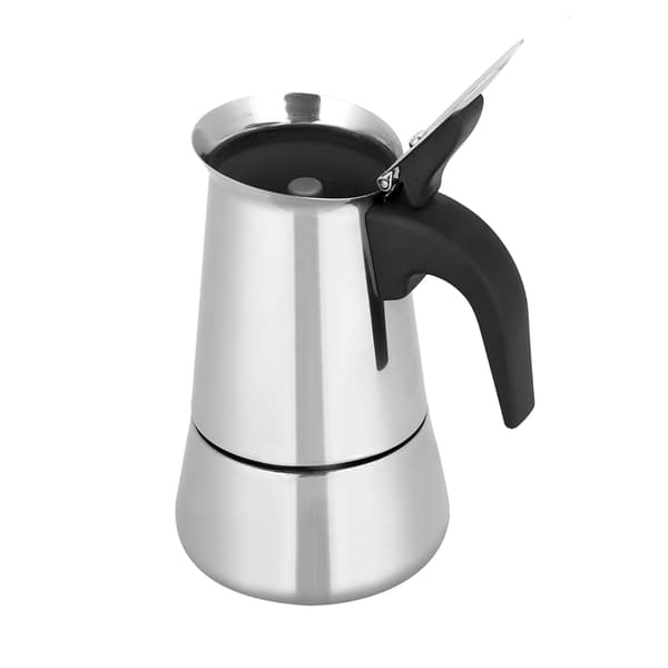 Bærbar kaffekande i rustfrit stål Moka espressomaskine Mokakande (100 ml)