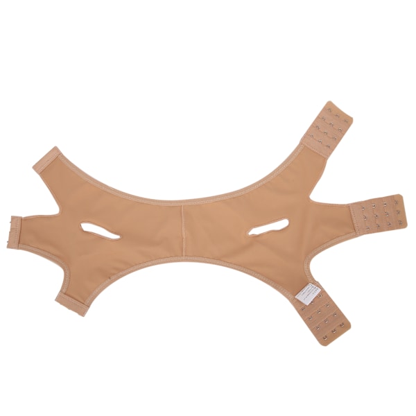Ansigtsløftende maskebandage V-formet ansigtsløftning Anti-rynkebælte Hudfarve (XS M )